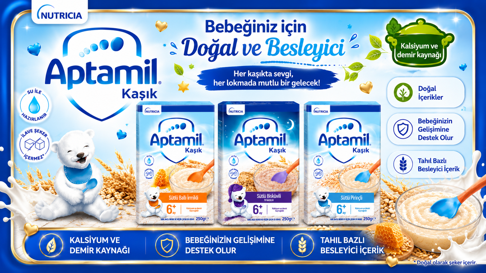 Aptamil Mama ile Bebeğinizin Beslenmesine Güvenli Destek