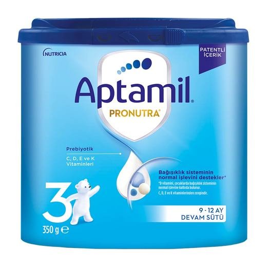 Aptamil 3 Bebek Sütü 350 gr 0-6 Ay Akıllı Kutu