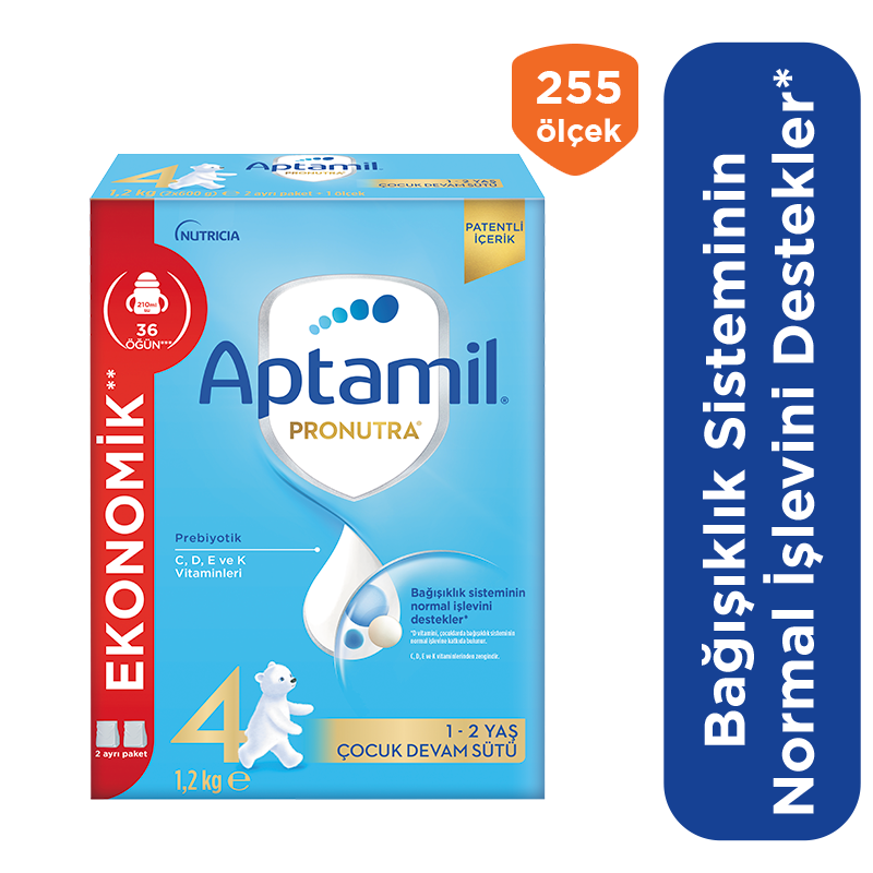 Aptamil 4 Çocuk Devam Sütü 1200 gr 1 Yaş+