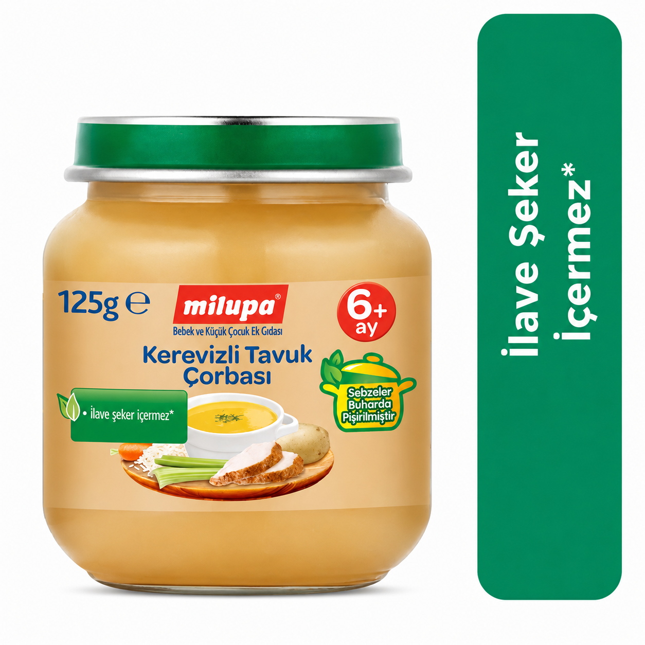 Kavanoz Kerevizli Tavuk Çorbası 125 gr