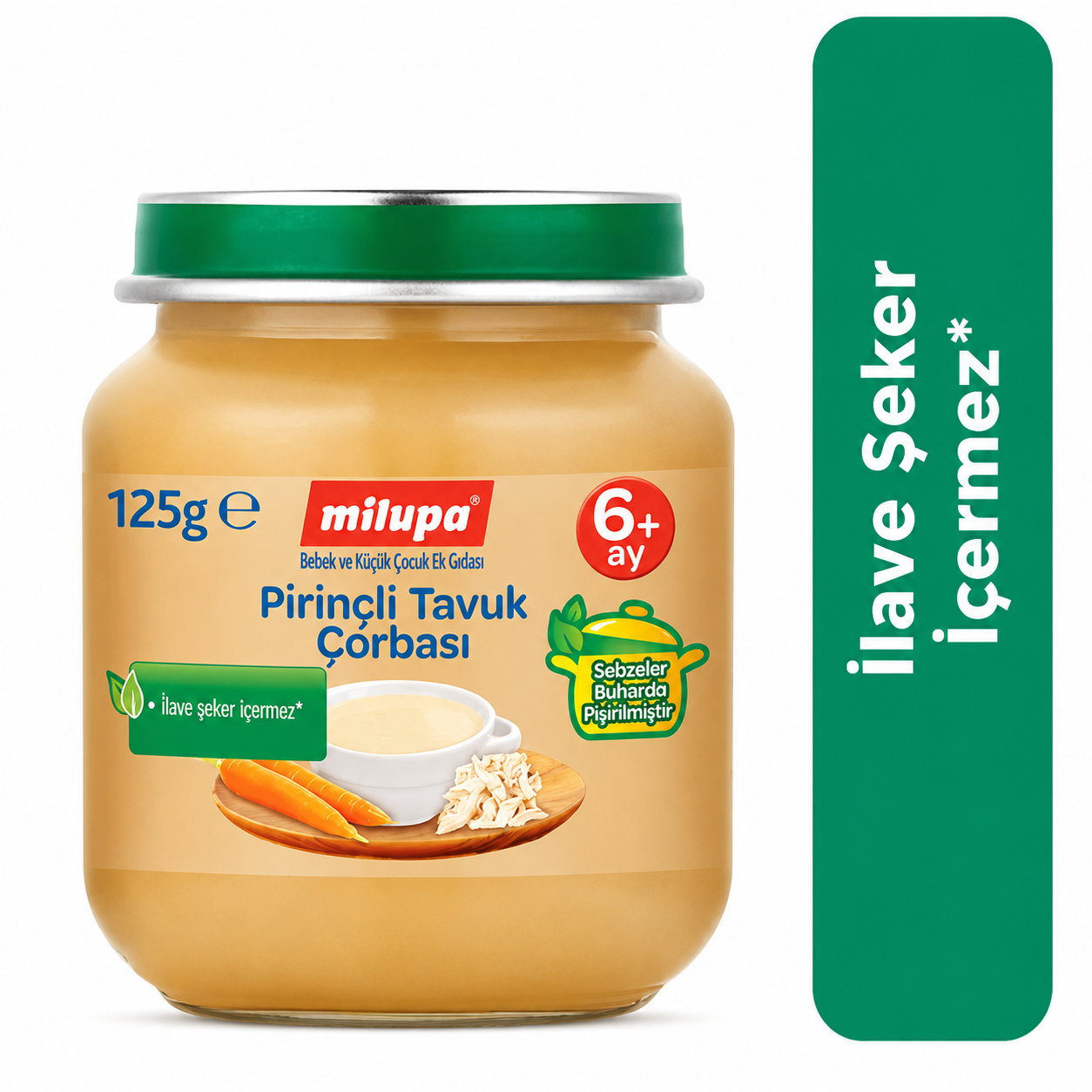 Kavanoz Pirinçli Tavuk Çorbası 125 gr